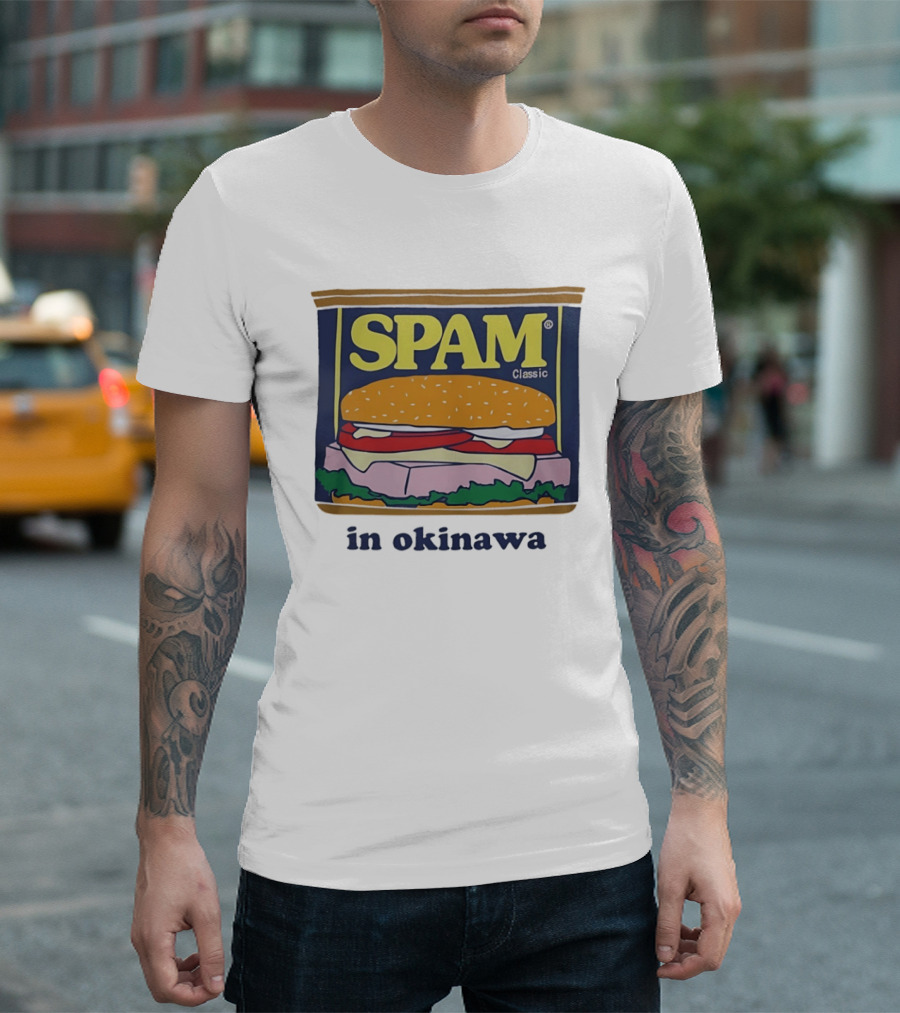 Hamburger Spam Classic In Okinawa T-Shirt