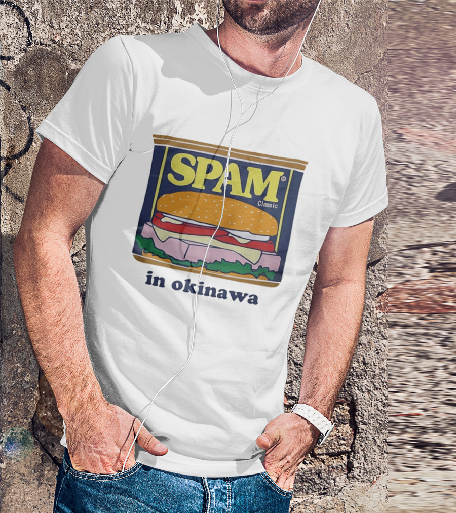 Hamburger Spam Classic In Okinawa T-Shirt