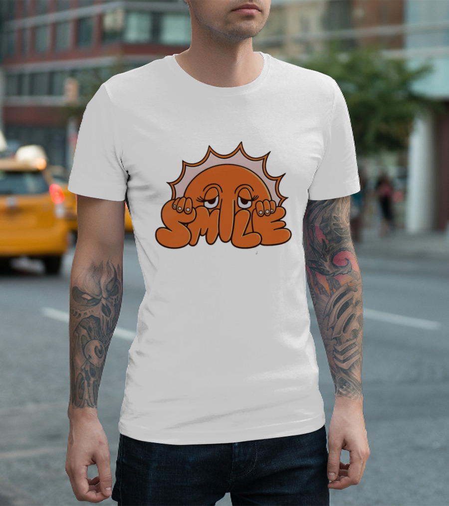Smile Big Bud Press 5th Anniversary Sun T-Shirt