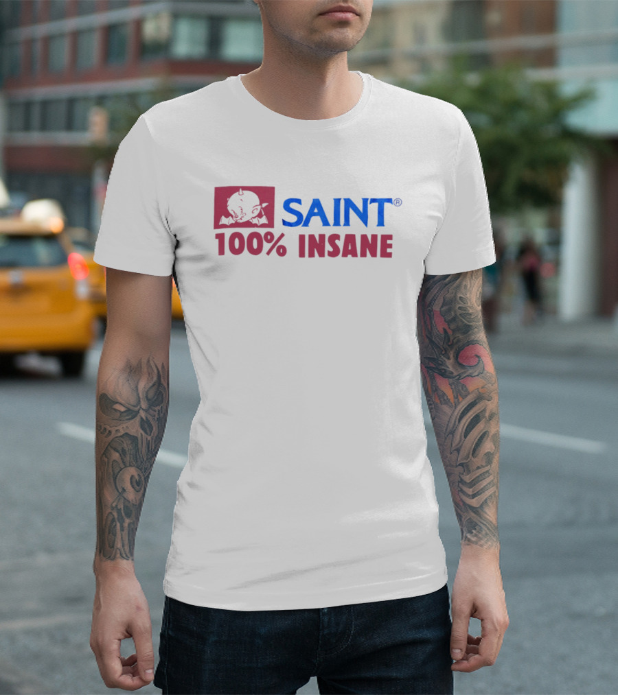 SAINT Michael 100% Insane Cali Thornhill DeWitt T-Shirt