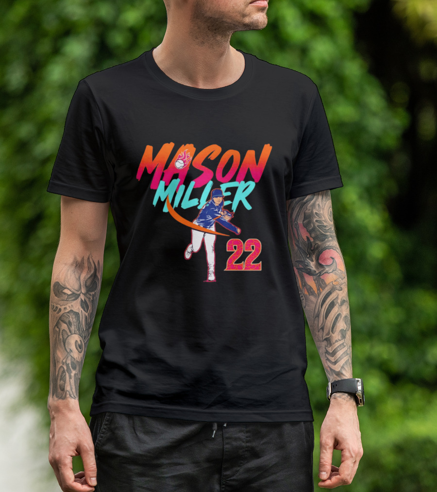 Mason Miller 22 San Diego Padres MLB City Edition 2026 Baseball Pitcher T-Shirt