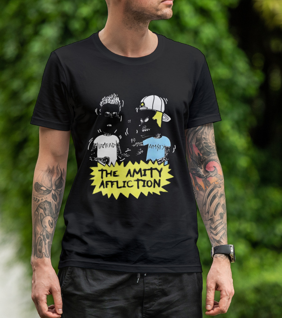 The Amity Affliction Beavis Butt Head T-Shirt