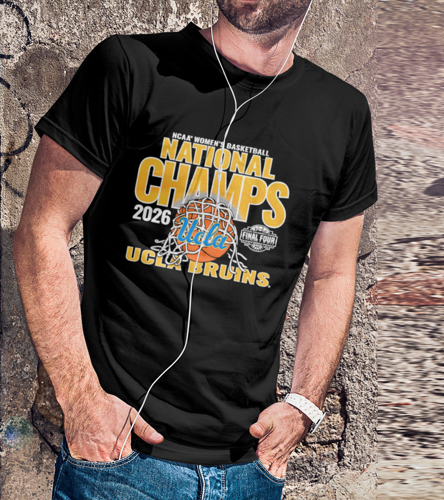 UCLA Bruins 2026 National Champs Women's Basketball T-Shirt