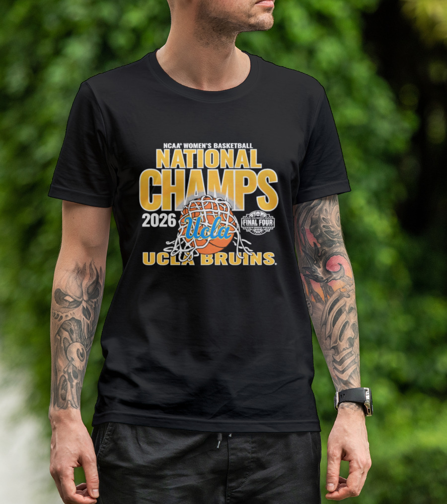 UCLA Bruins 2026 National Champs Women's Basketball T-Shirt