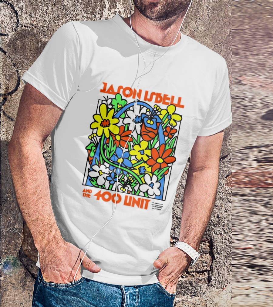 Jason Isbell The 400 Unit St. Louis Fabulous Fox Theatre April 29 2026 Flower Arch T-Shirt