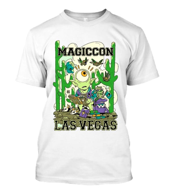 Magiccon Las Vegas One Eyed Alien Cactus Adventure T-Shirt