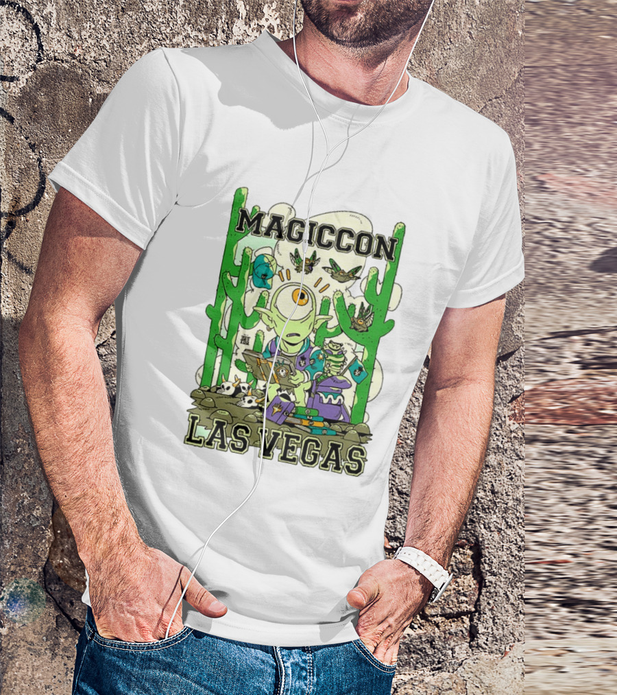 Magiccon Las Vegas One Eyed Alien Cactus Adventure T-Shirt