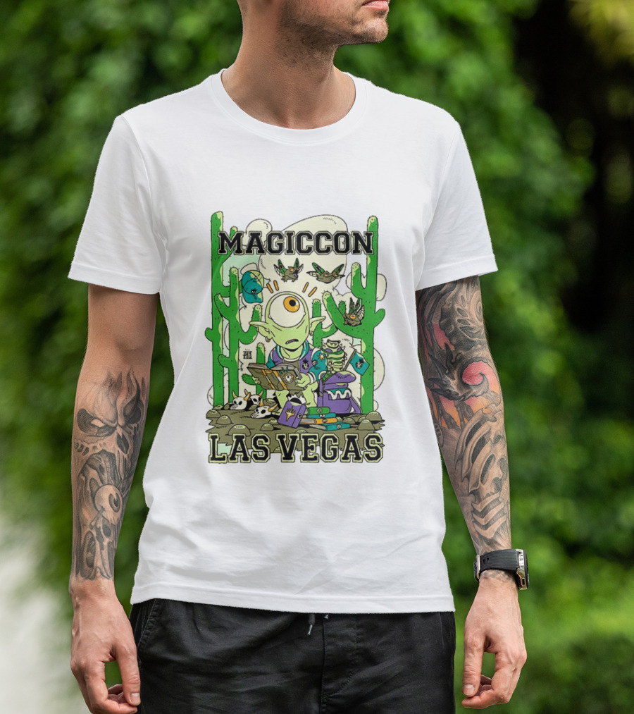 Magiccon Las Vegas One Eyed Alien Cactus Adventure T-Shirt