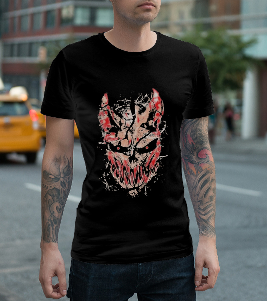Blood4Blood Event Daytona Beach Florida May 6 2026 Shattered Mask T-Shirt