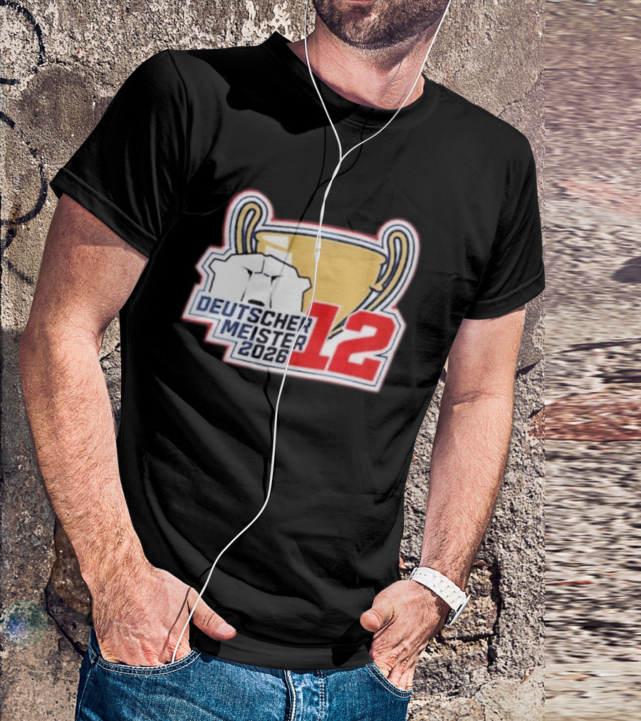 Eisbären Berlin Deutscher Meister Trophy 2026 12 T-Shirt