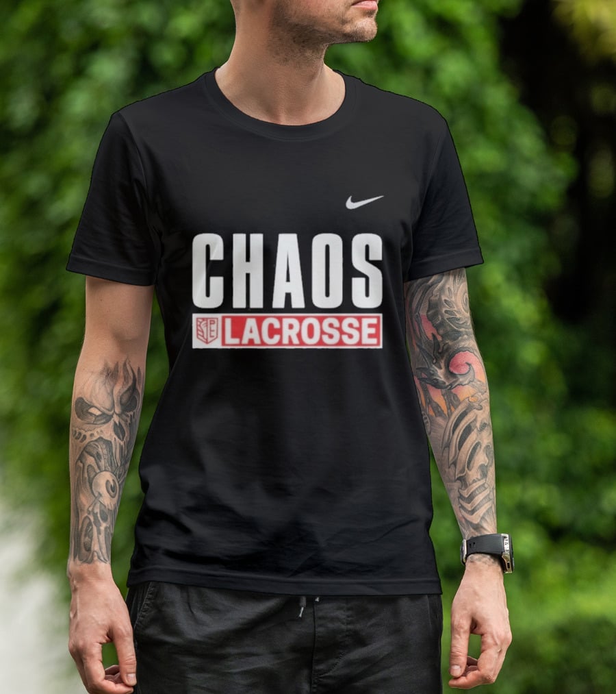 Carolina Chaos Nike Dri FIT Block Lacrosse Nike Swoosh T-Shirt