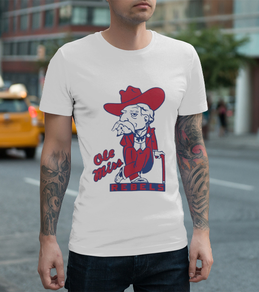 Ole Miss Rebels Colonel Reb T-Shirt