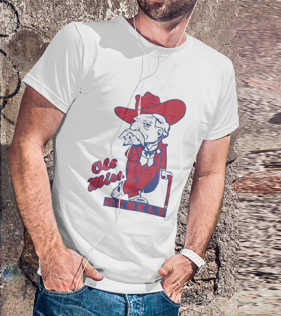 Ole Miss Rebels Colonel Reb T-Shirt