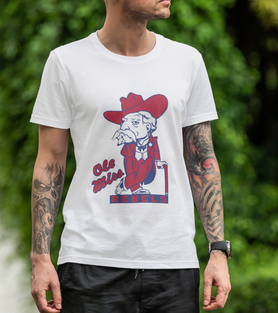Ole Miss Rebels Colonel Reb T-Shirt