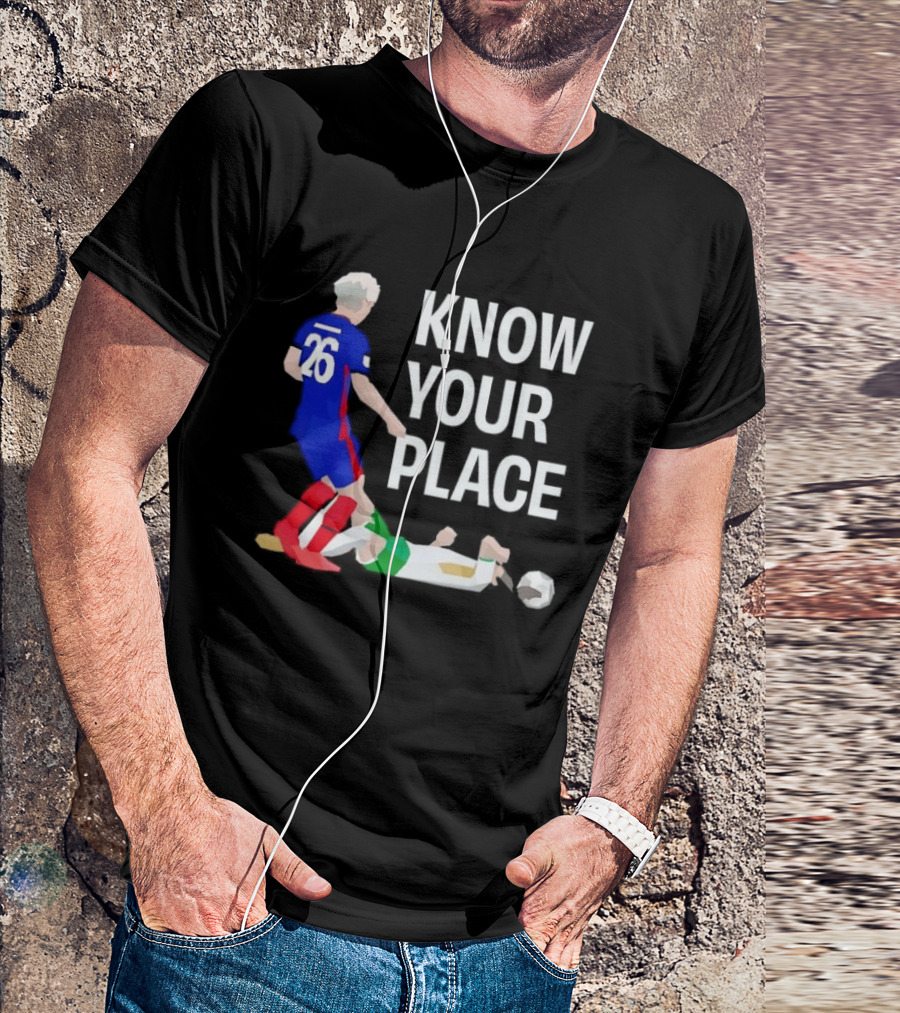 FC Tokyo Motoki Nagakura Know Your Place Soccer Player Action Scene T-Shirt