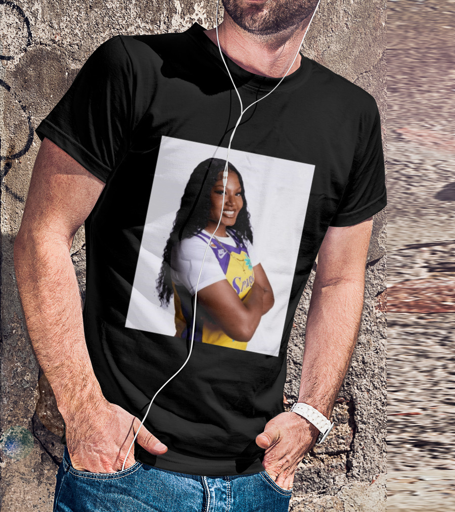 Sophomore Season For Sania In LA Sparks Jersey T-Shirt