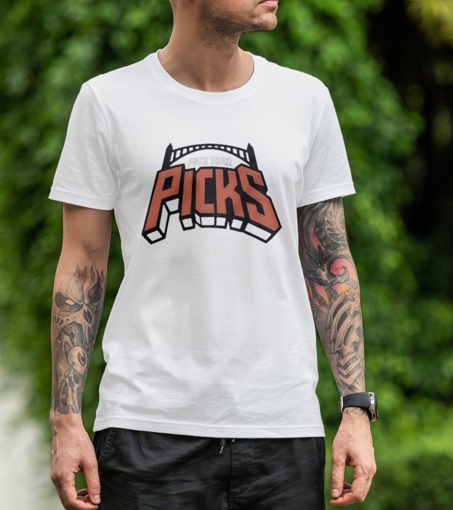 New York Knicks Fuck Them Picks Bridge T-Shirt
