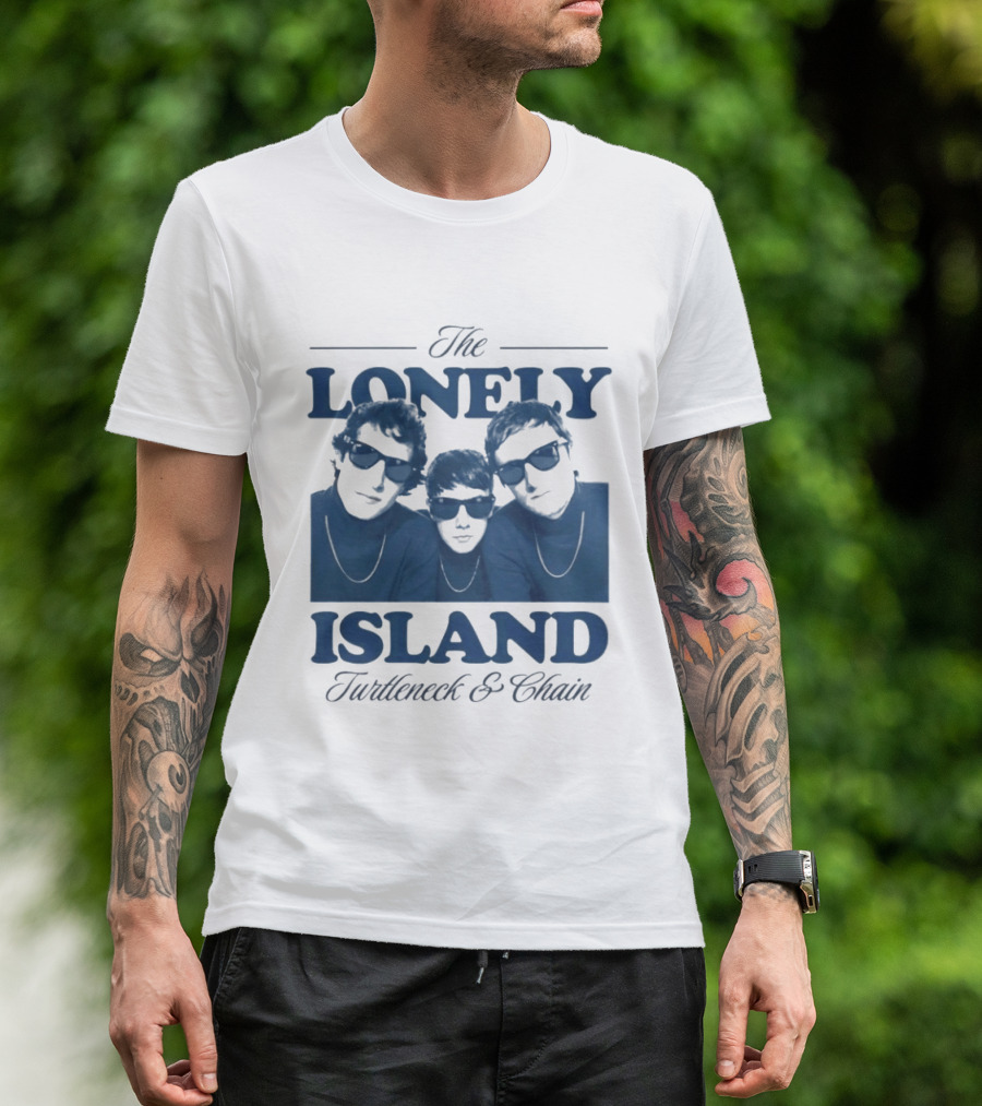 The Lonely Island Turtleneck & Chain Trio Faces T-Shirt