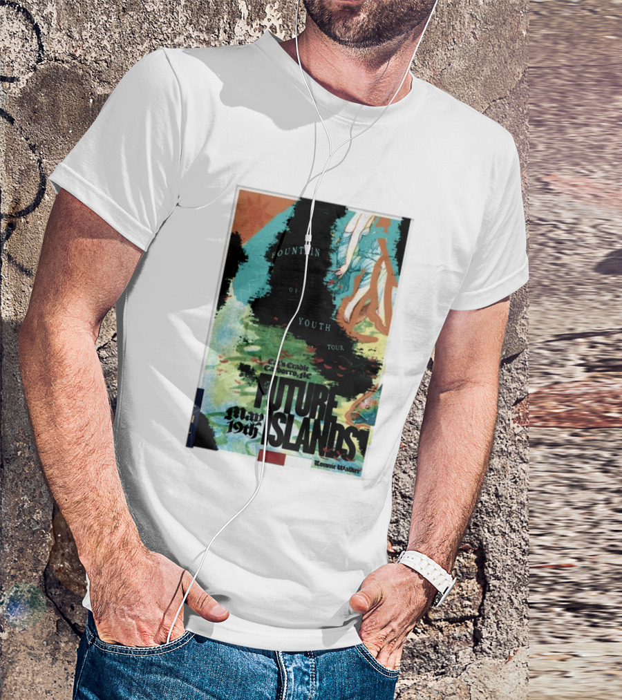 May 19 2026 Future Islands At Cat's Cradle Carrboro NC Fountain Of Youth Tour T-Shirt