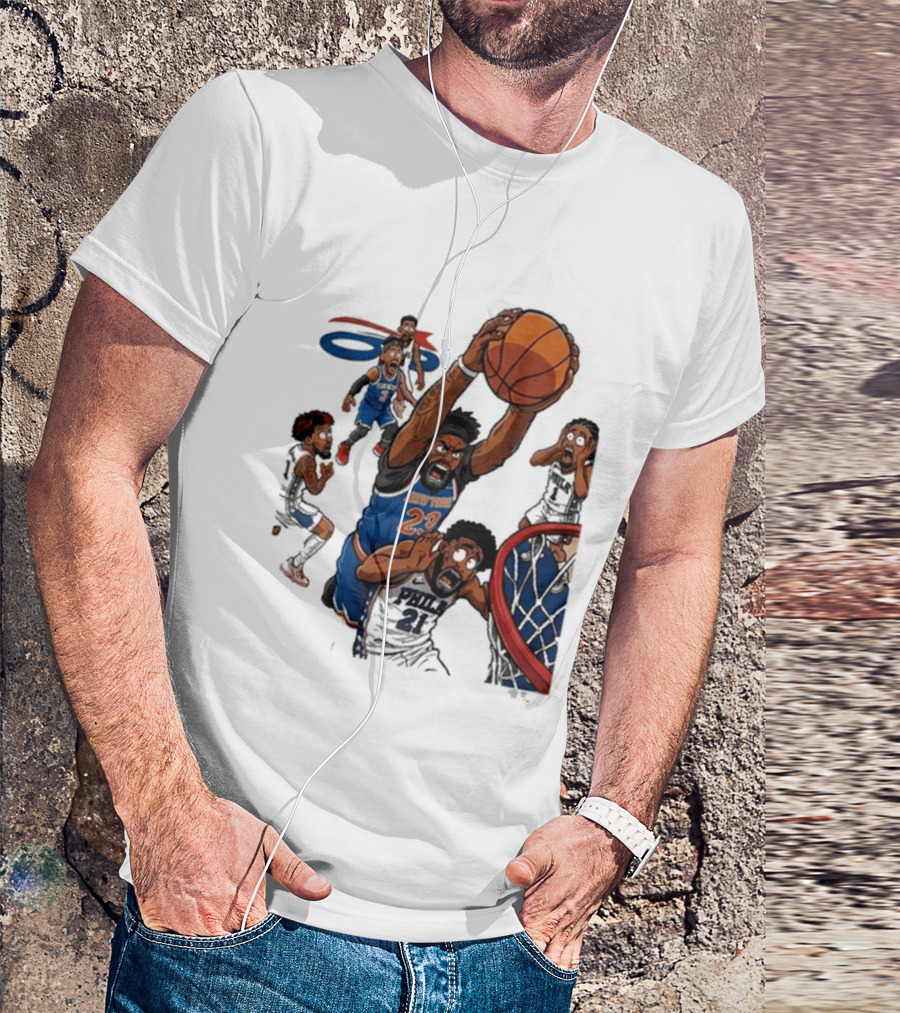 Josh Hart Monster Dunk New York Knicks Basketball Player Epic Slam T-Shirt