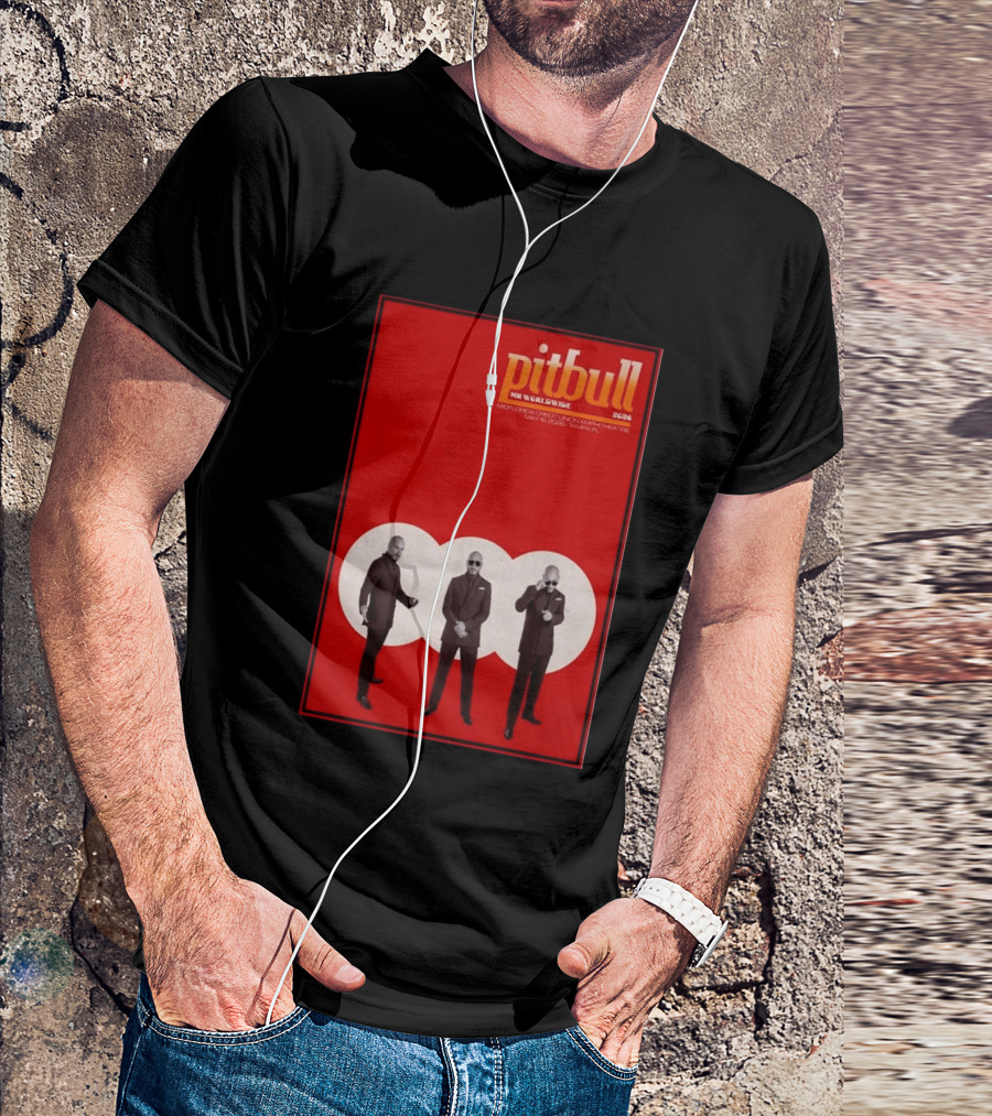 Pitbull Mr. Worldwide 2026 MidFlorida Credit Union Amphitheatre May 16 Tampa FL T-Shirt
