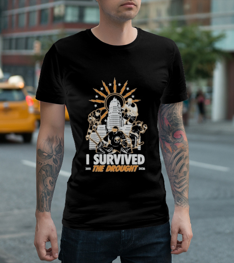 Buffalo Sabres I Survived The Drought 2011 2026 Iconic Hockey Celebration T-Shirt