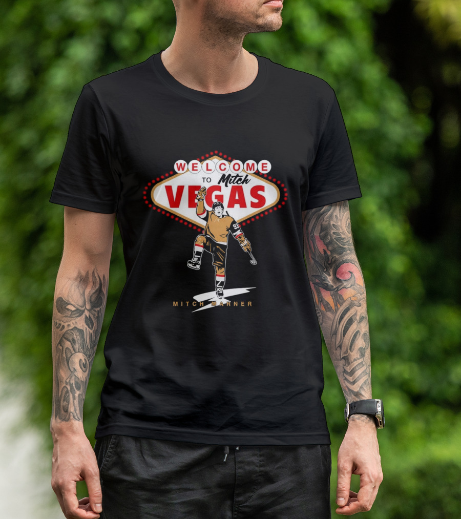 Welcome To Mitch Vegas Mitchell Marner NHL Hockey T-Shirt