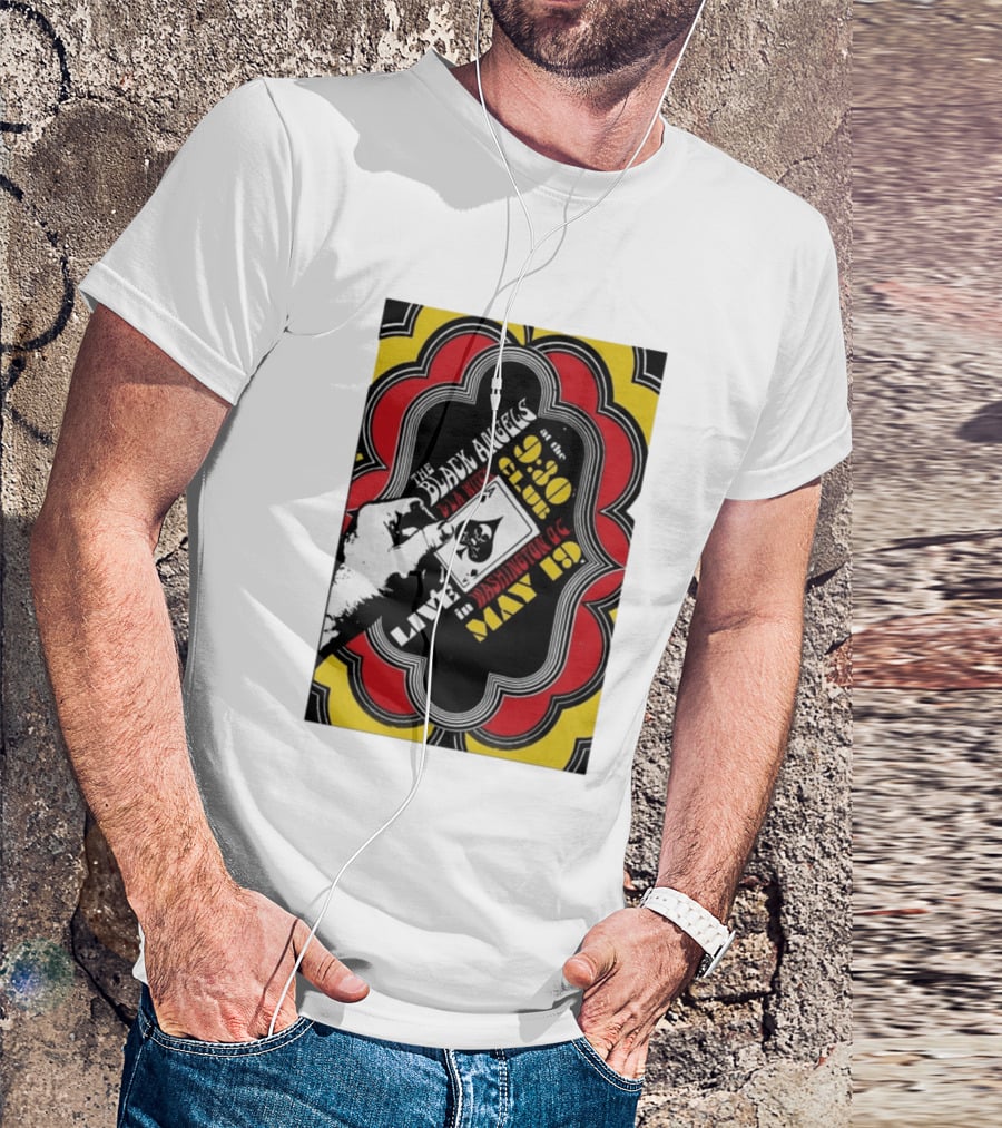 The Black Angels Live Washington D.C. May 19 Playing Card T-Shirt