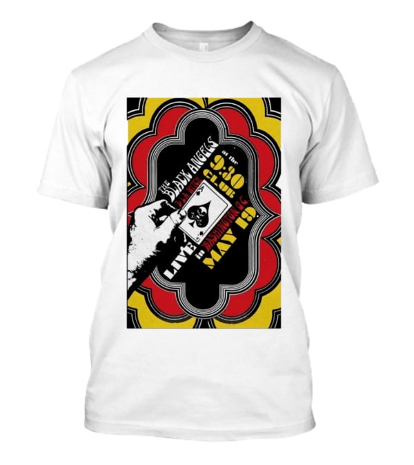 The Black Angels Live Washington DC May 19 2026 Playing Card T-Shirt