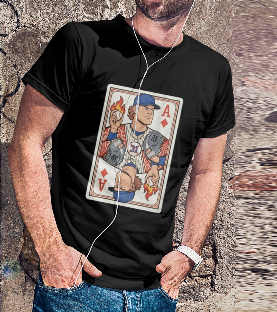 Cam Schlittler Ace Of Diamonds Poker Card Yankees Number 31 T-Shirt