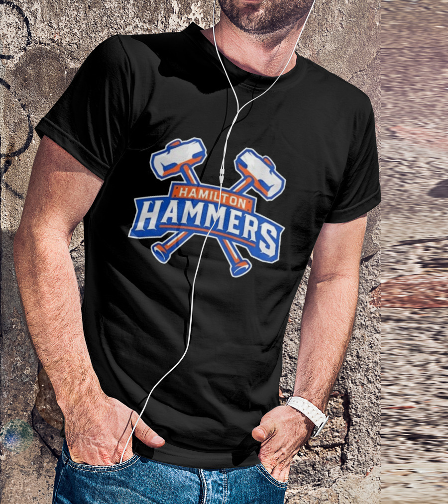 Hamilton Hammers Crossed Mallets T-Shirt
