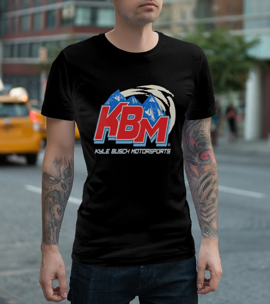 KBM Kyle Busch Motorsports Mountain Racing Team Sportswear T-Shirt