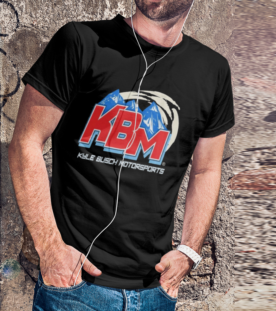 KBM Kyle Busch Motorsports Mountain Racing Team Sportswear T-Shirt