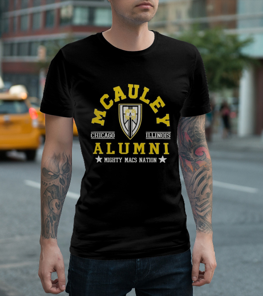 Mcauley Alumni Chicago Illinois Mighty Macs Nation T-Shirt