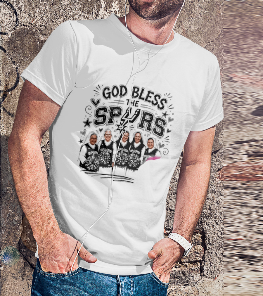God Bless The Salesian Sisters Spurs Supporters T-Shirt