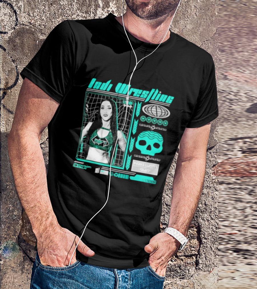 Indi Hartwell Wrestling INDXT Skulls Most Won't Quit T-Shirt