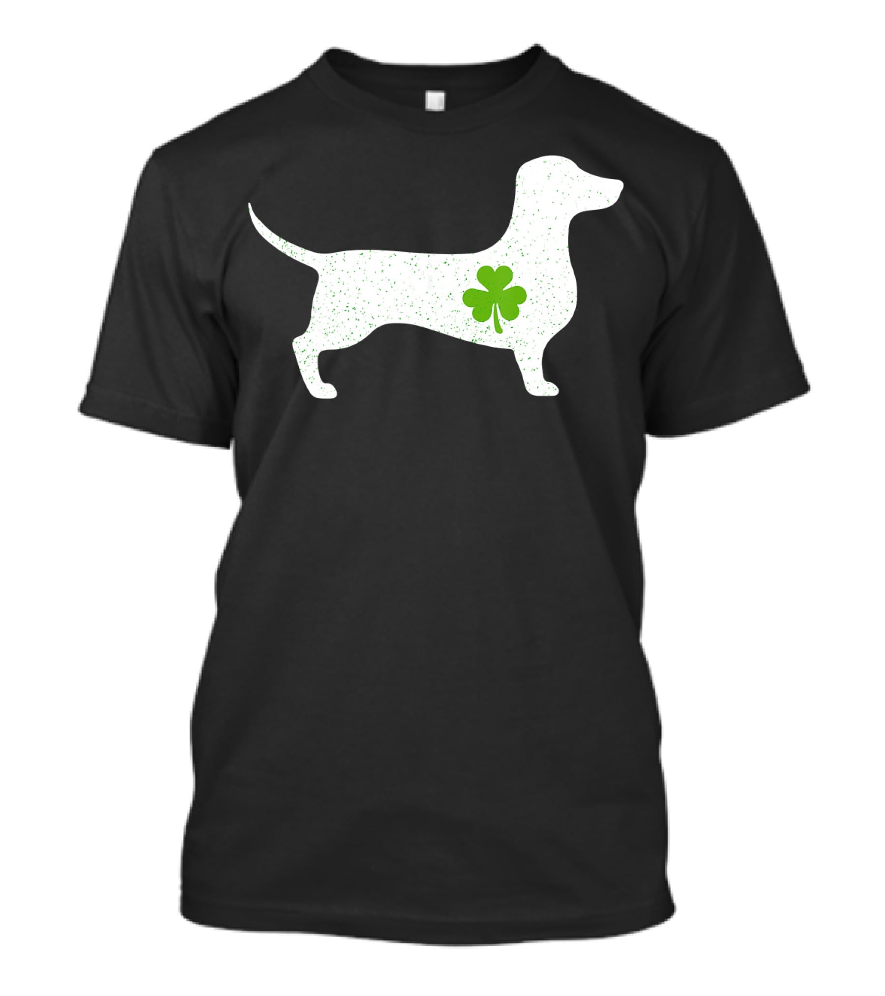 Dachshund St Patricks Day Lucky Mama Mom Dog Shamrock T-Shirt