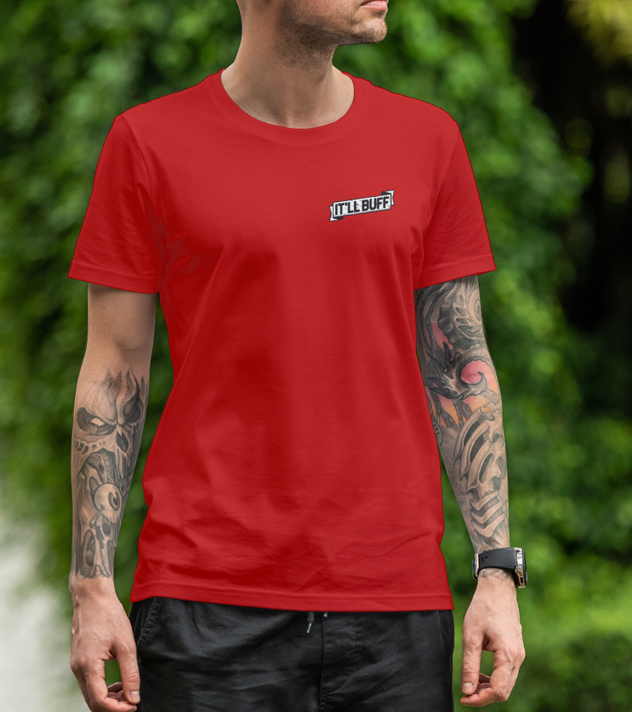 IT'LL BUFF Red T-Shirt