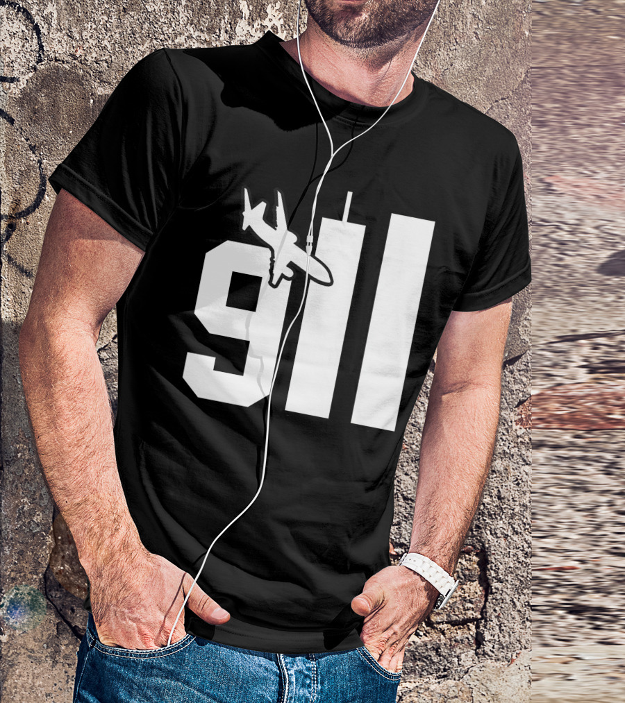 Patriotic 911 Patriot Day Memorial Twin Towers T-Shirt