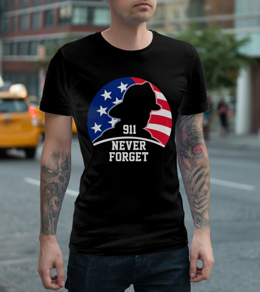911 Never Forget Independence Patriotic Day T-Shirt