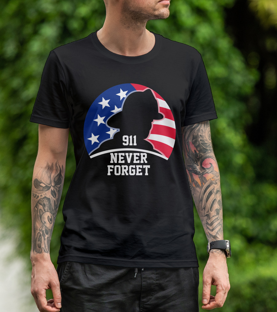 911 Never Forget Independence Patriotic Day T-Shirt