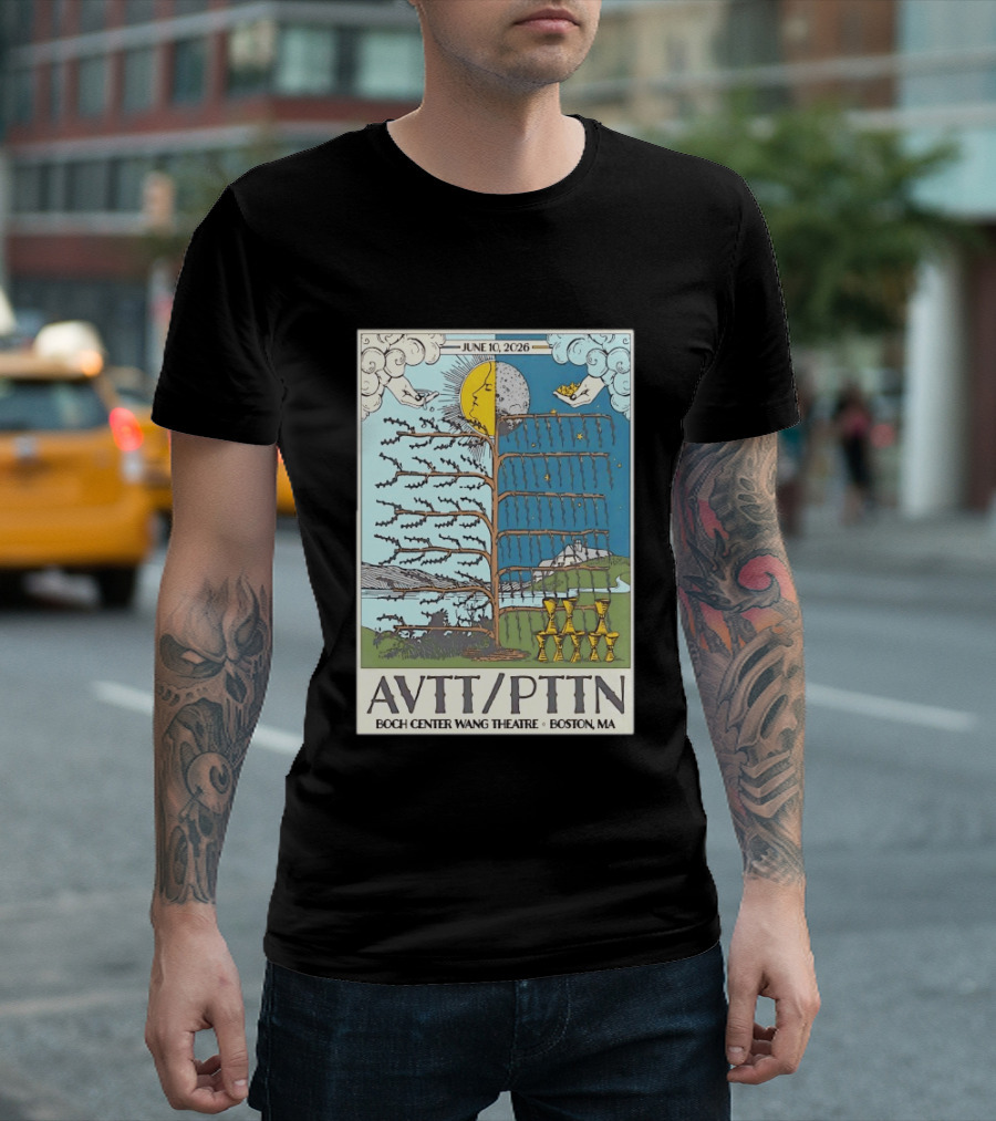 June 10 2026 AVTT PTTN Boch Center Wang Theatre Boston MA Concert T-Shirt