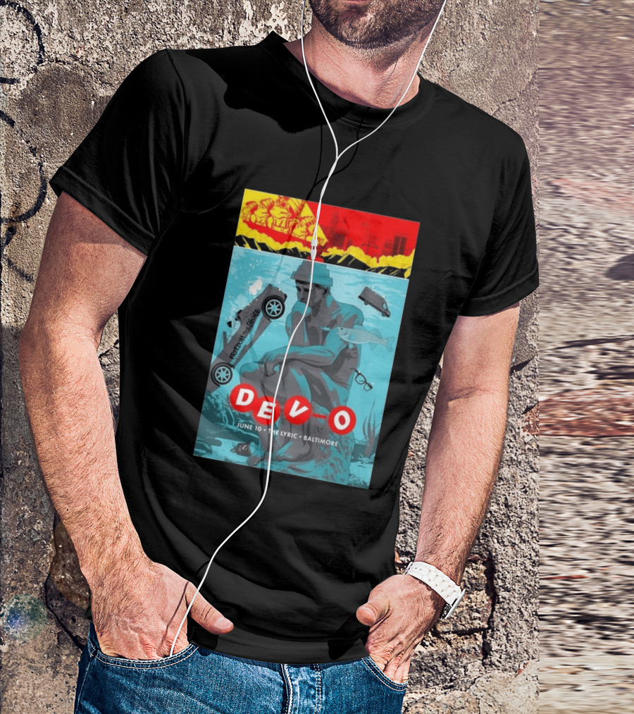 Devo June 10 2026 The Lyric Baltimore Freedom Of Choice T-Shirt