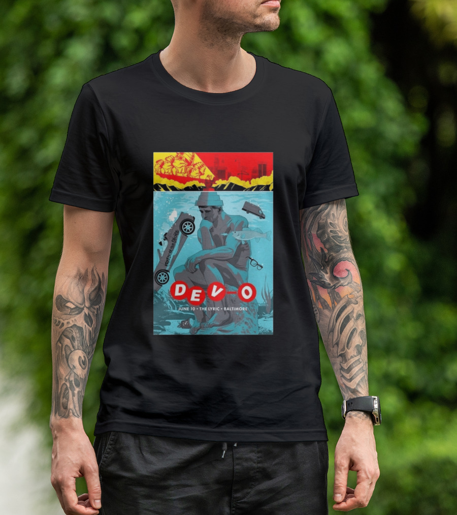 Devo June 10 2026 The Lyric Baltimore Freedom Of Choice T-Shirt