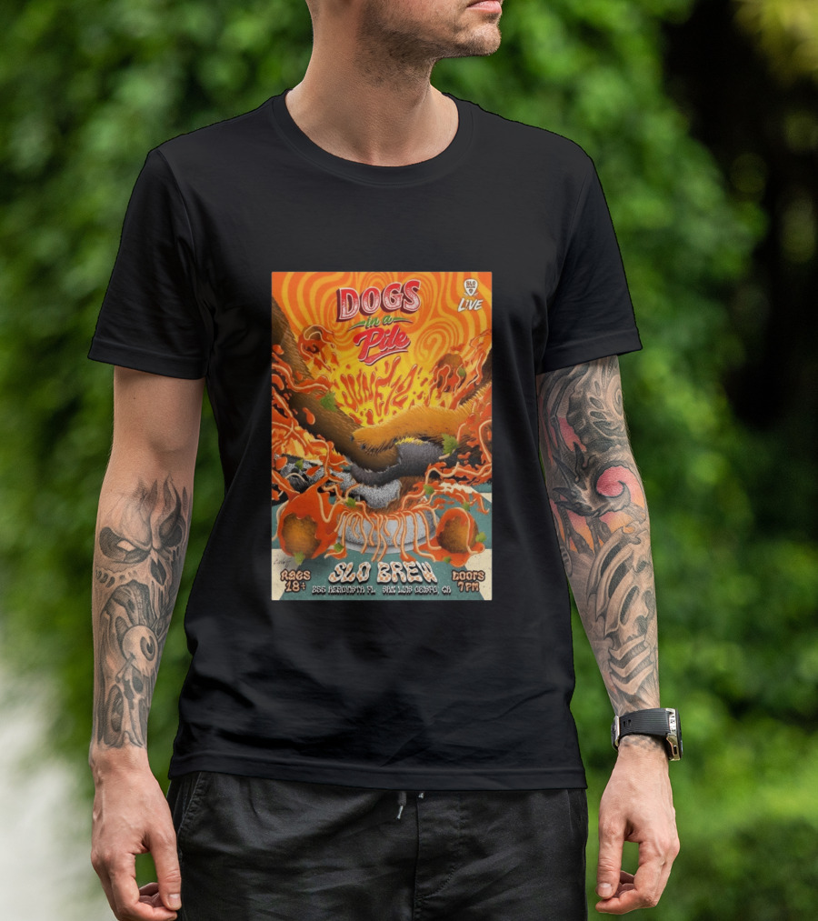 Dogs In A Pile SLO Brew San Luis Obispo June 12 2026 Live Event T-Shirt
