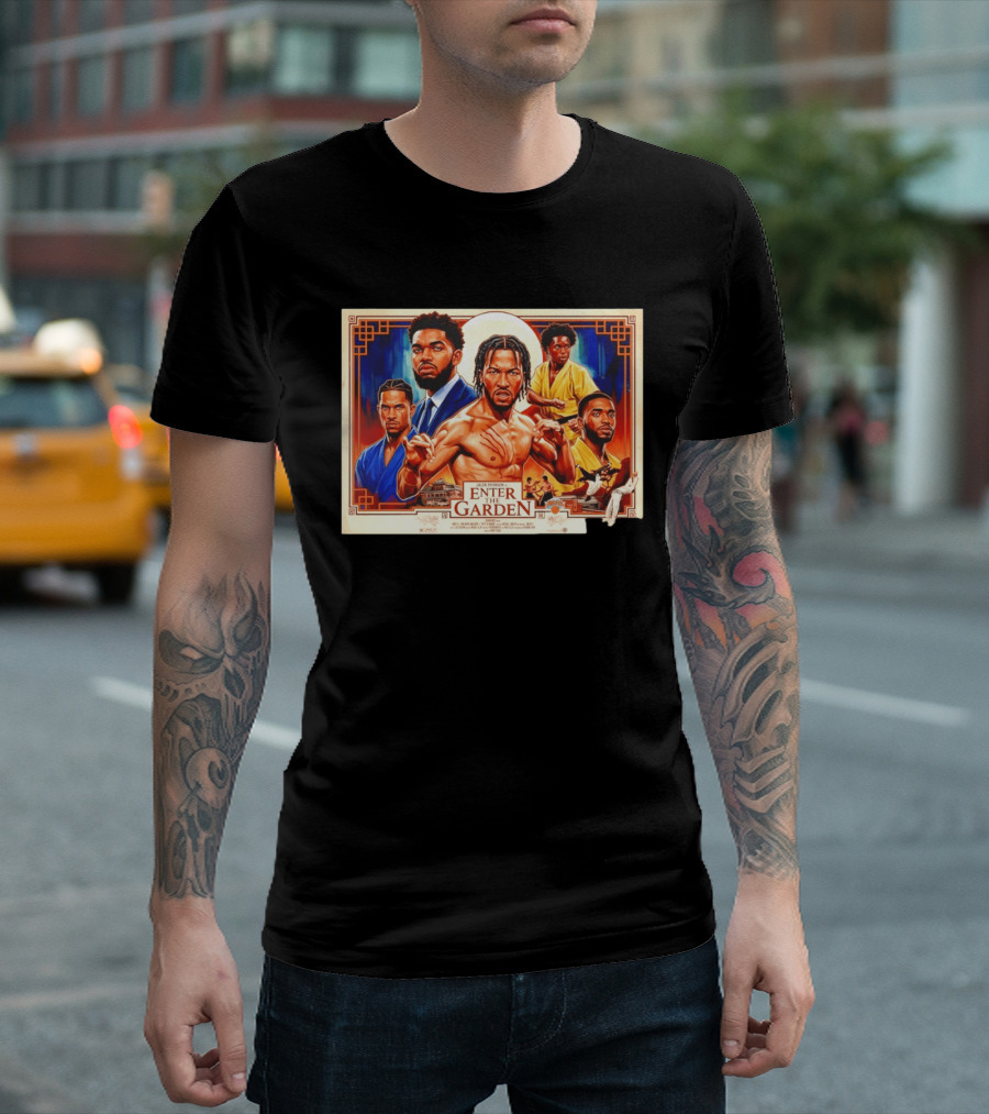 Jalen Brunson Enter The Garden New York Knicks Basketball Enter The Dragon T-Shirt