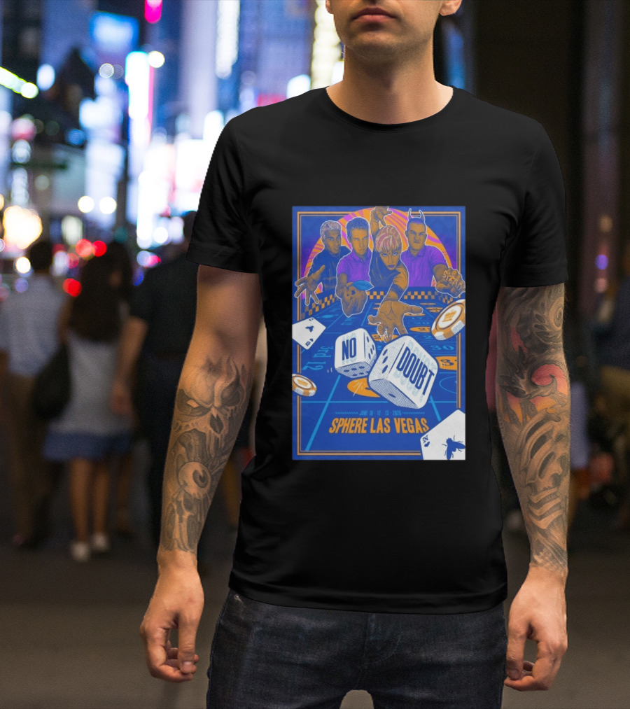 No Doubt June 10 12 13 2026 Sphere Las Vegas Casino T-Shirt
