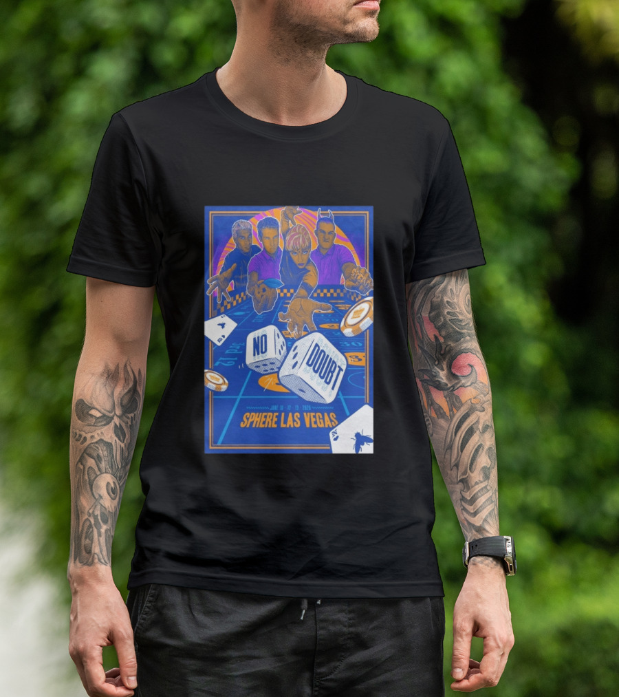 No Doubt June 10 12 13 2026 Sphere Las Vegas Casino T-Shirt
