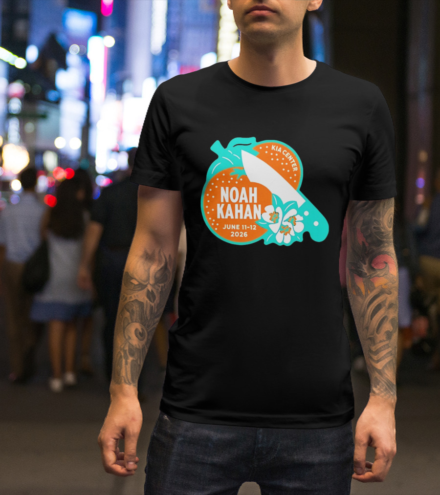 Noah Kahan June 11 12 2026 Kia Center Event Orlando FL T-Shirt