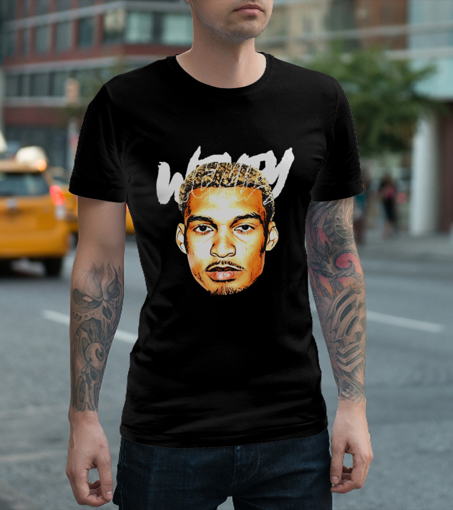 Victor Wenby Bold Basketball Star Big Head T-Shirt